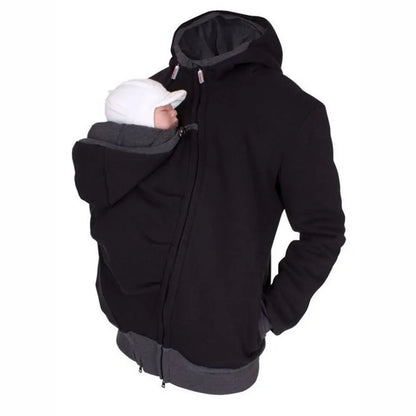 Maternity Coats Baby Carrier Jacket Kangaroo Warm Maternity Hoodies Women Outerwear Coat For Pregnant Womens Maternity Clothes